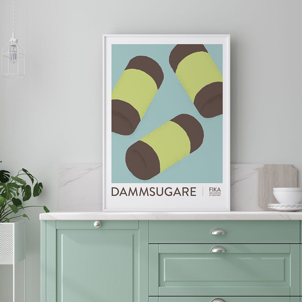 Fika poster "Dammsugare" - Image 2