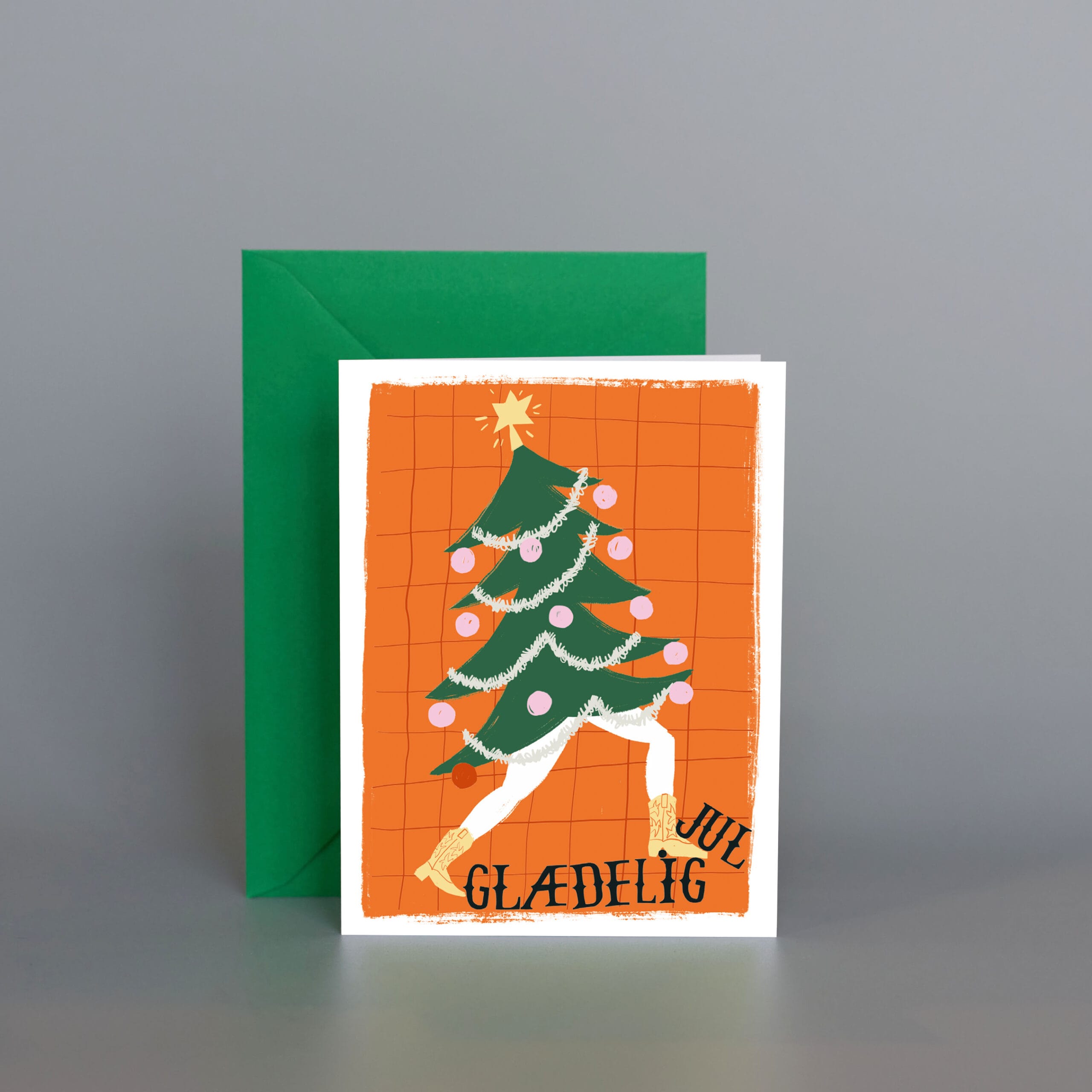 Card ”Glaedelig Jul"