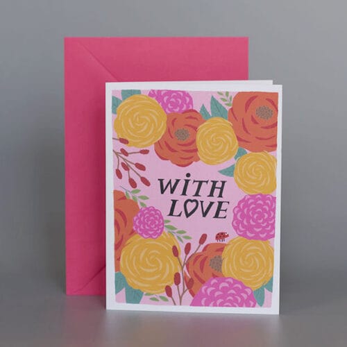 Card "With Love”