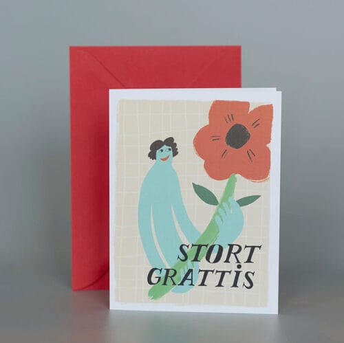 Card "Stort Grattis"