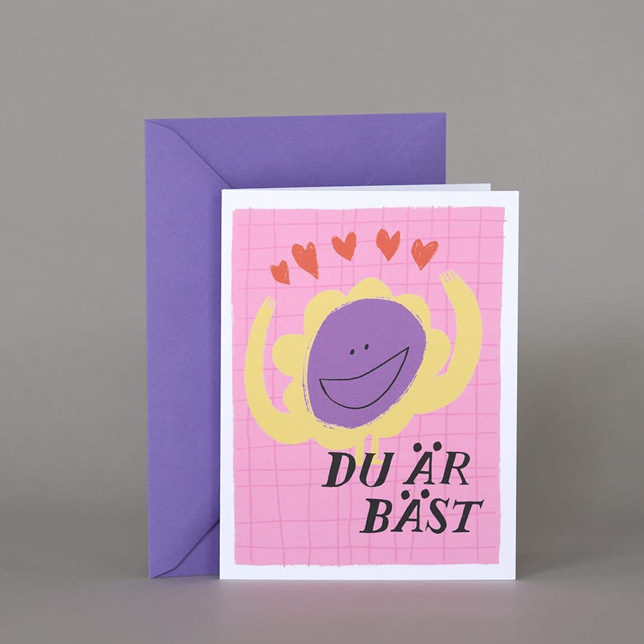 Card "Du är Bäst"