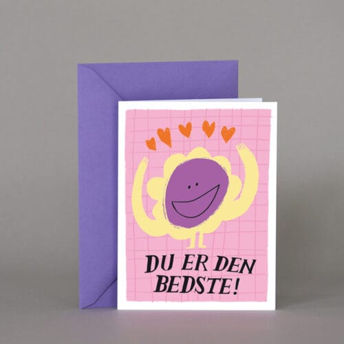Card "Den Bedste"