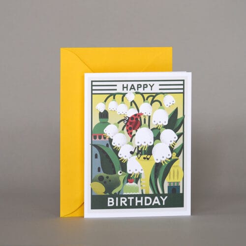 Card "Birthday Frog"