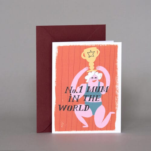 Card "No1 Mum"