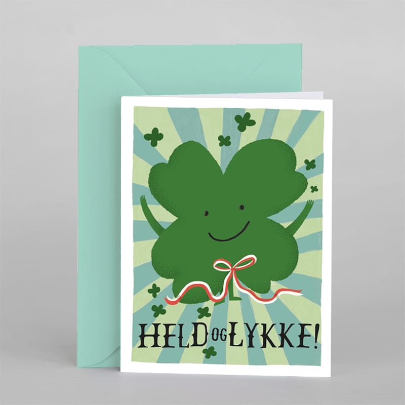 Card ”Held og Lykke"