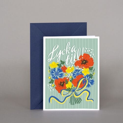 Card "Lycka till Student”