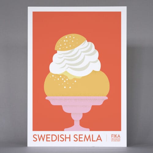 Fika poster "Semla"