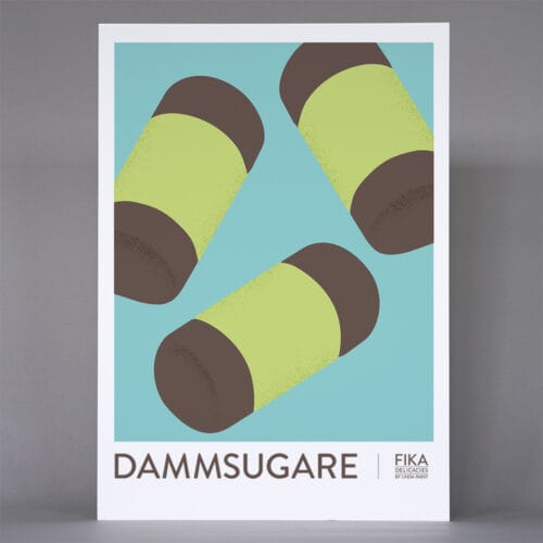 Fika poster "Dammsugare"