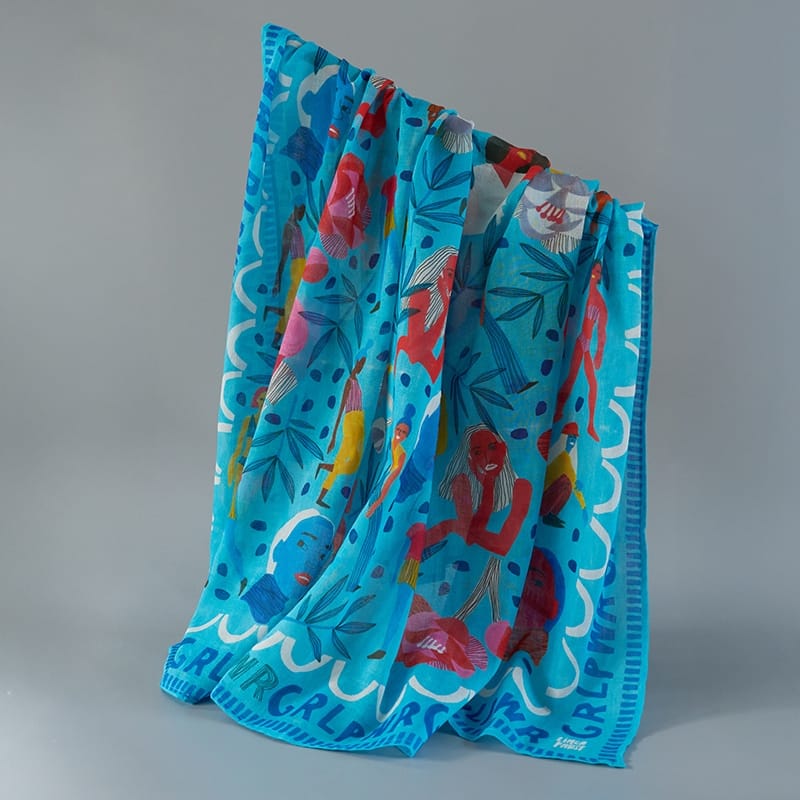Big Scarf ”GRL PWR” - Image 4