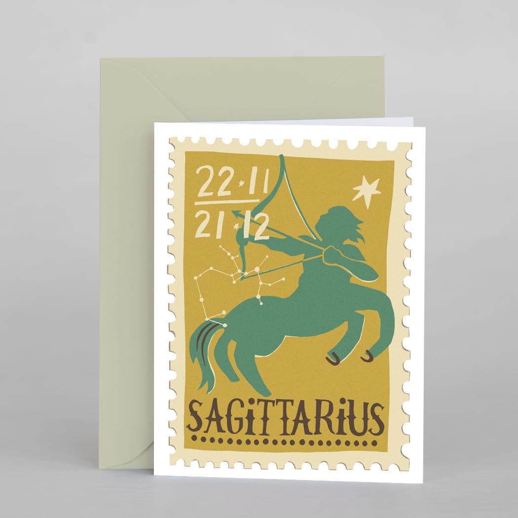 Card ”Sagittarius"