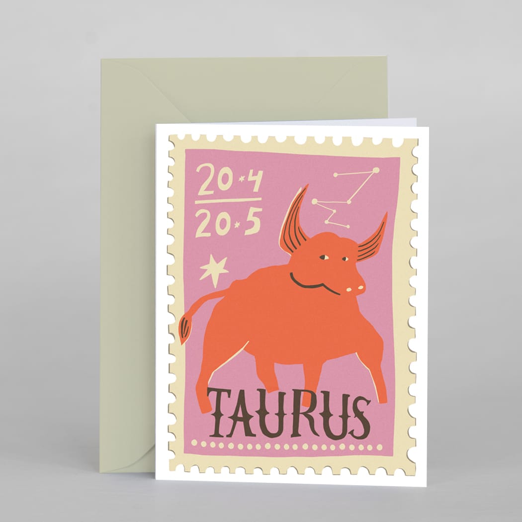 Card ”Taurus"