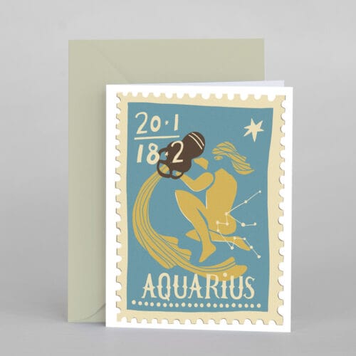 Card ”Aquarius"